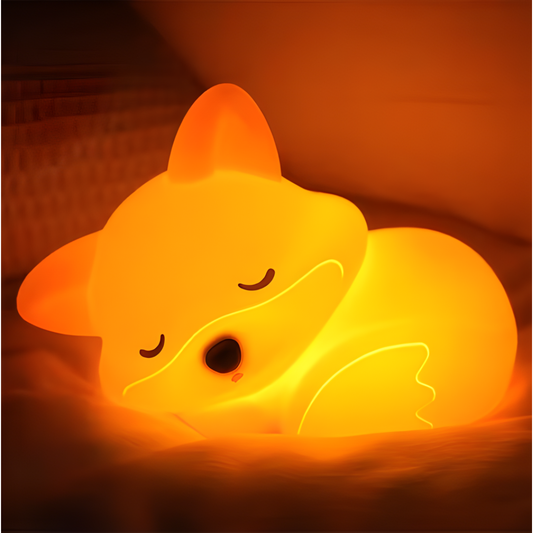 Lámpara de Silicona con Luz Nocturna