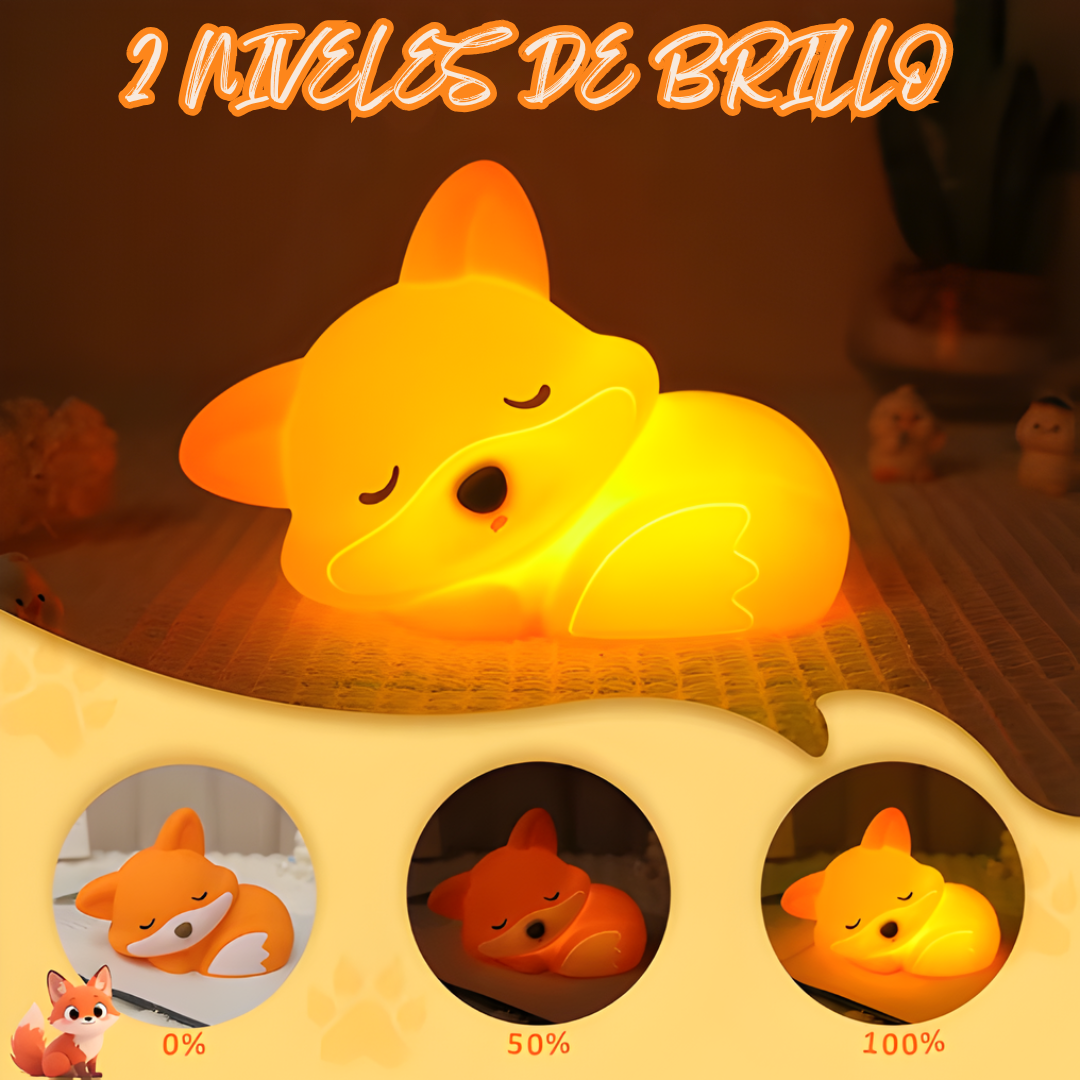 Lámpara de Silicona con Luz Nocturna