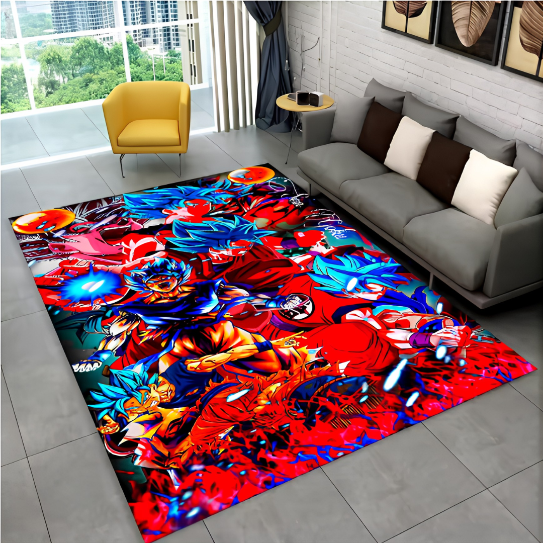 Saiyan Rug™ – Mini Anime Room Decoración
